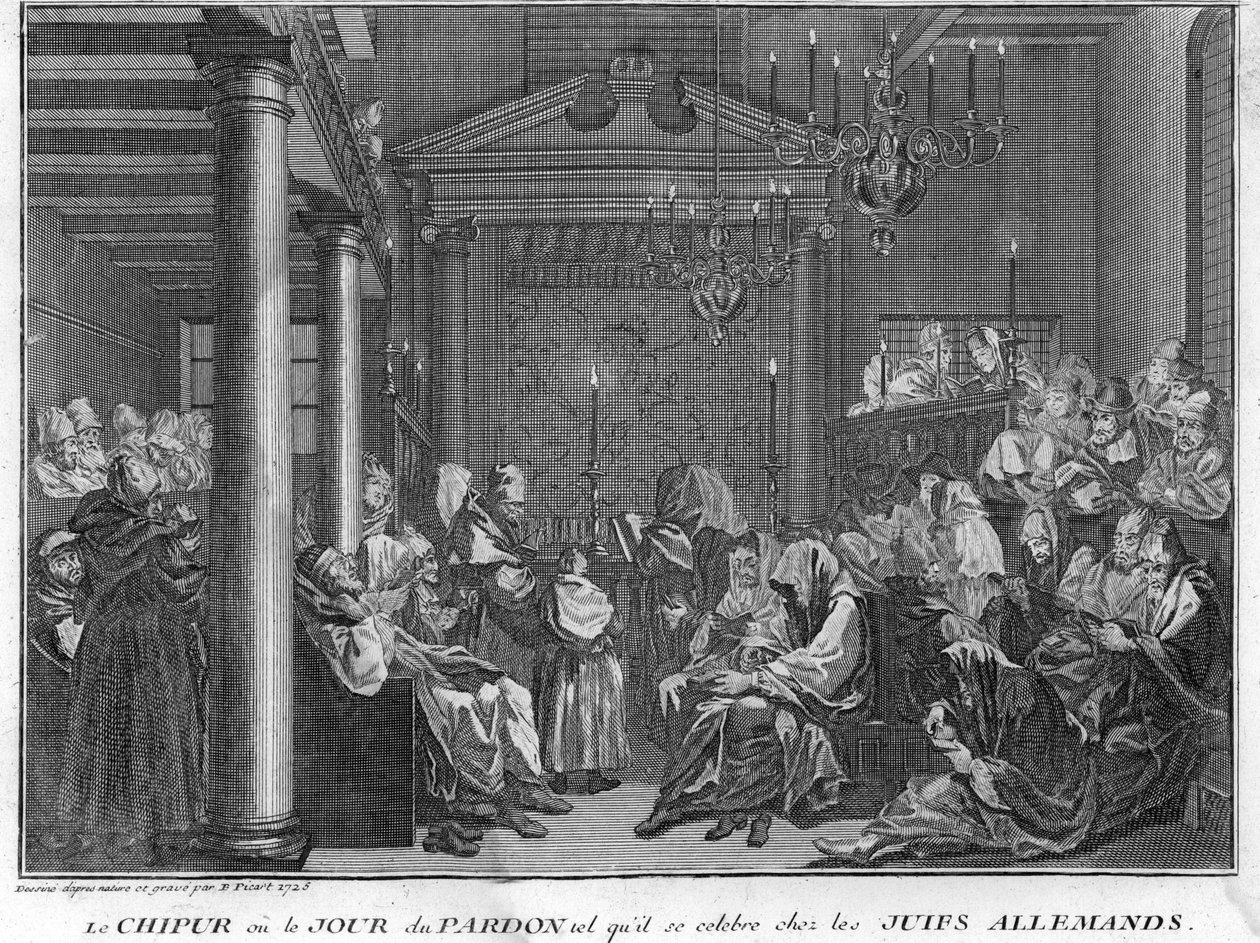 La fête de Kippour chez les Juifs allemands (Yom Kippour, Jour de l