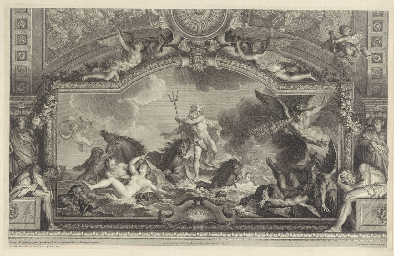 Neptune calme les vagues - Bernard Picart
