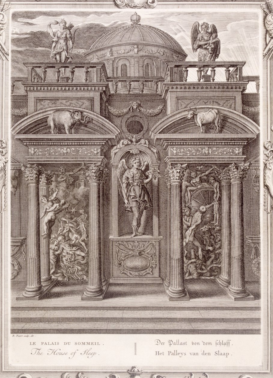 La Maison du Sommeil, 1731 - Bernard Picart