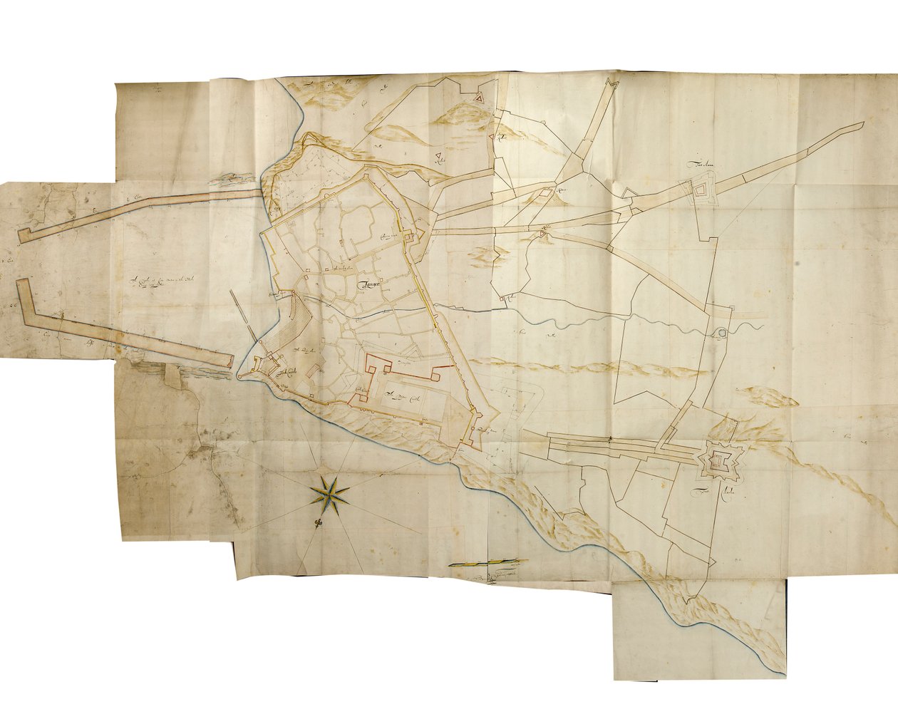 Carte de Tanger - Bernard de Gomme