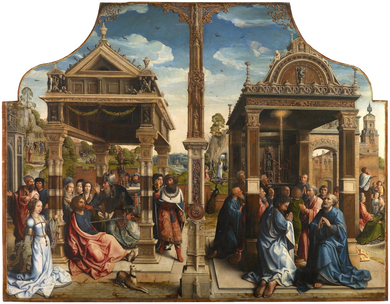 Retable des Saints Thomas et Matthias - Bernard van Orley