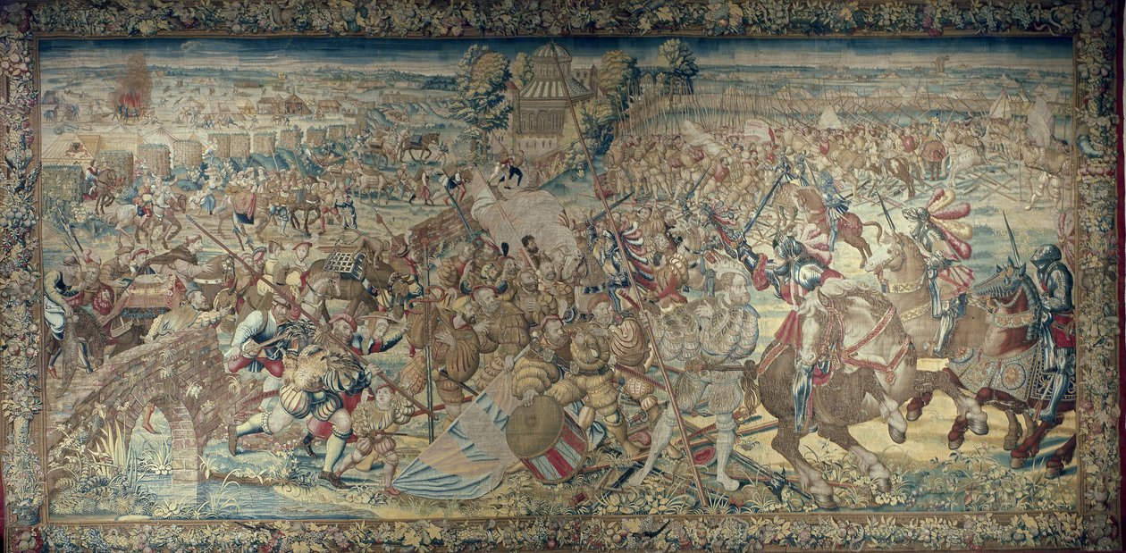 Épisode de la bataille de Pavie (1525) - Bernard van Orley