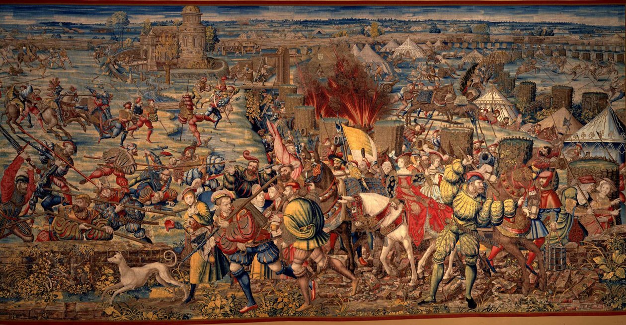 La Bataille de Pavie, vers 1530 - Bernard van Orley