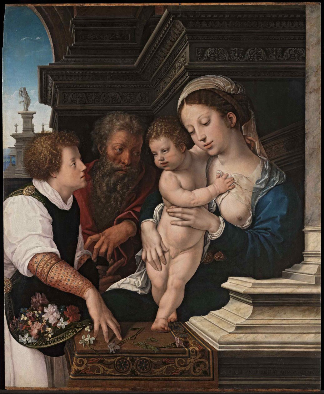 La Sainte Famille, vers 1521 - Bernard van Orley