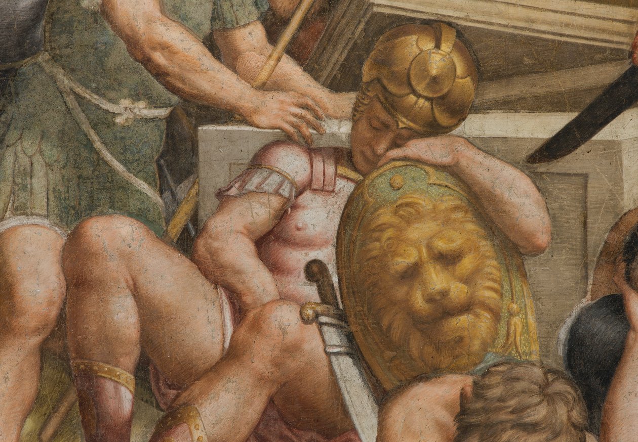 Contrefaçade, Résurrection 1529 (détail) - Bernardino Gatti