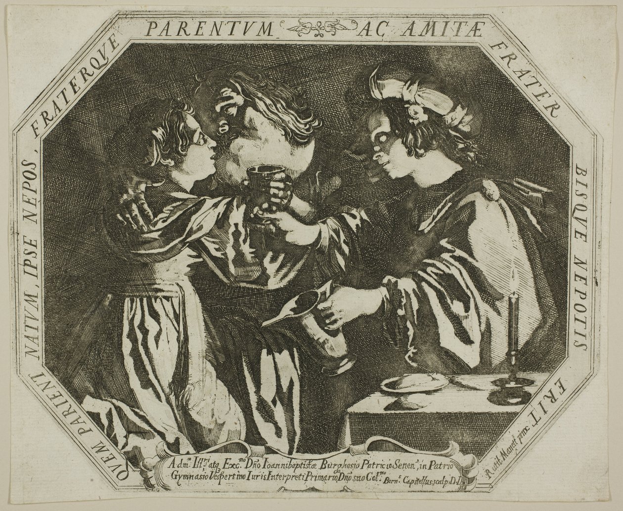 Loth et ses filles - Bernardino Capitelli