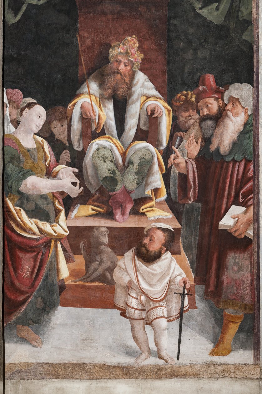 Détail du Martyre de Sainte Catherine - Bernardino Lanino