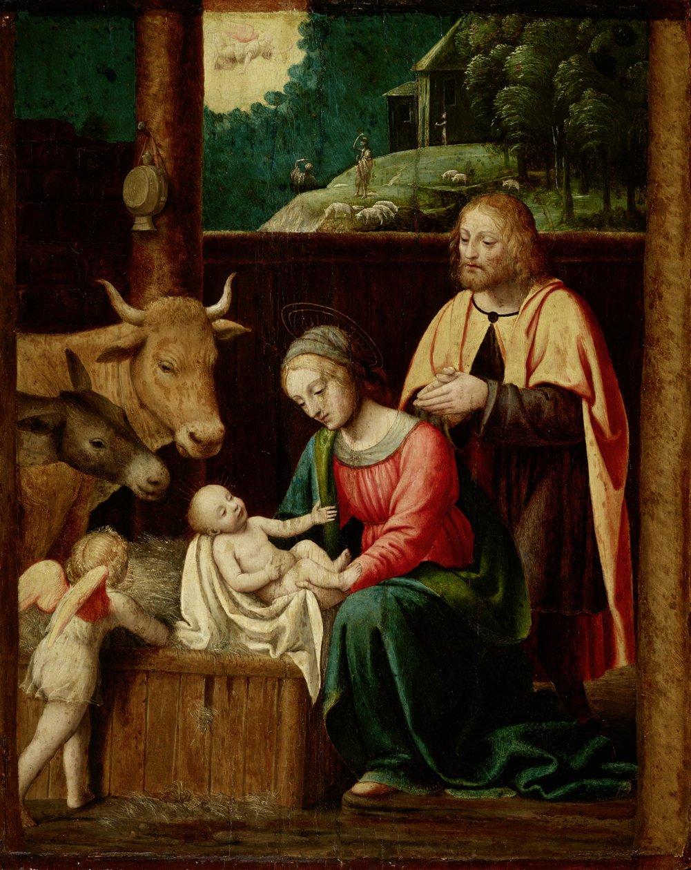 La naissance du Christ - Bernardino Luini