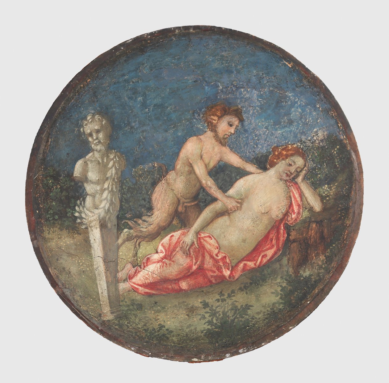 Jupiter et Antiope, vers 1509 - Bernardino Pinturicchio