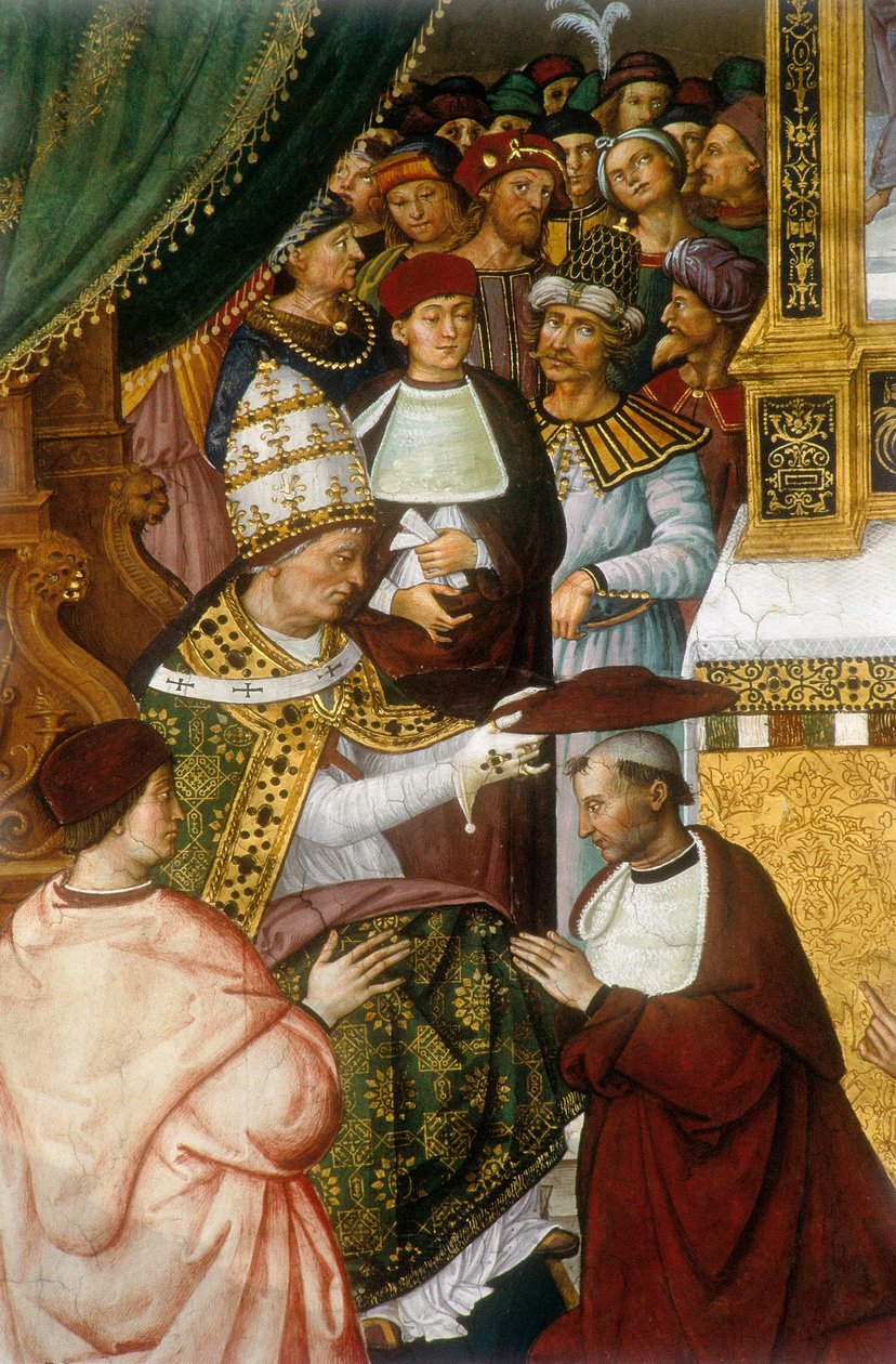 Vie du pape Pie II - Bernardino di Betto Pinturicchio