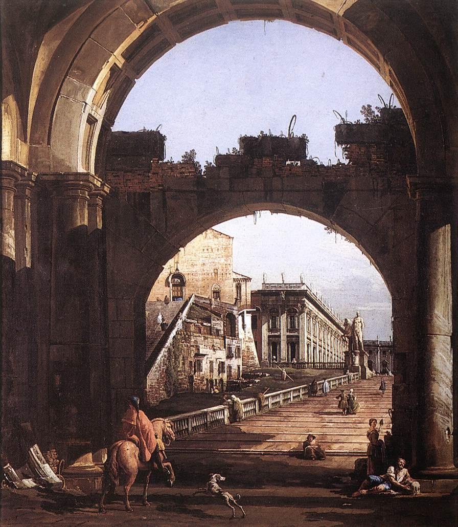 Caprice du Capitole - Bernardo Bellotto