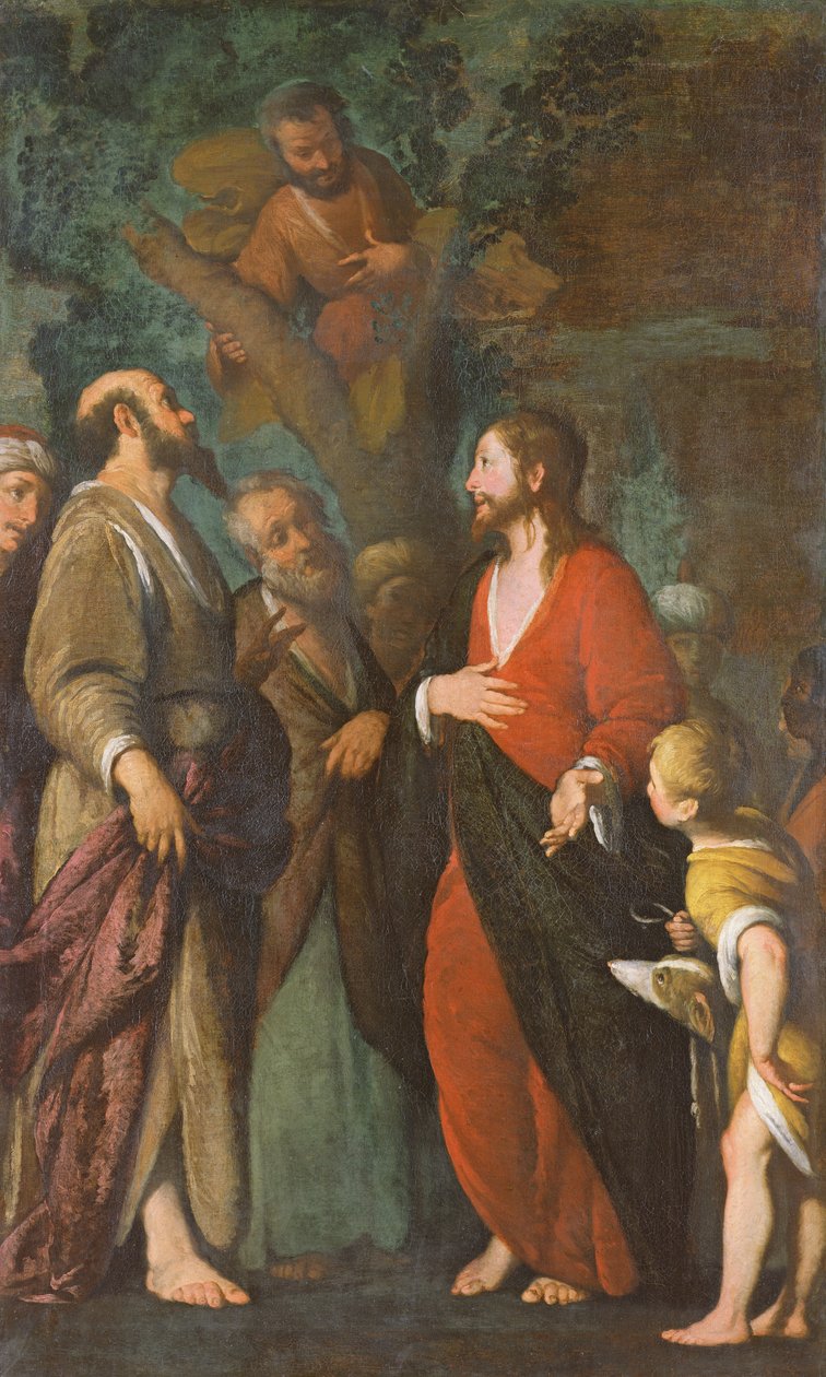 Conversion de Zachée - Bernardo Strozzi