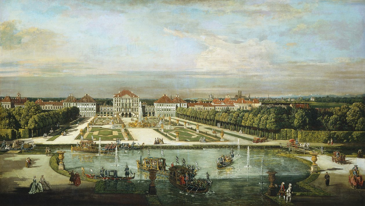 Palais de Nymphenburg, Munich - Bernardo Bellotto and Workshop
