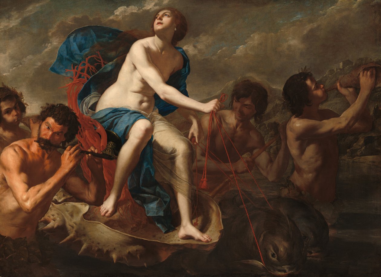 Le Triomphe de Galatée, vers 1650 - Bernardo Cavallino