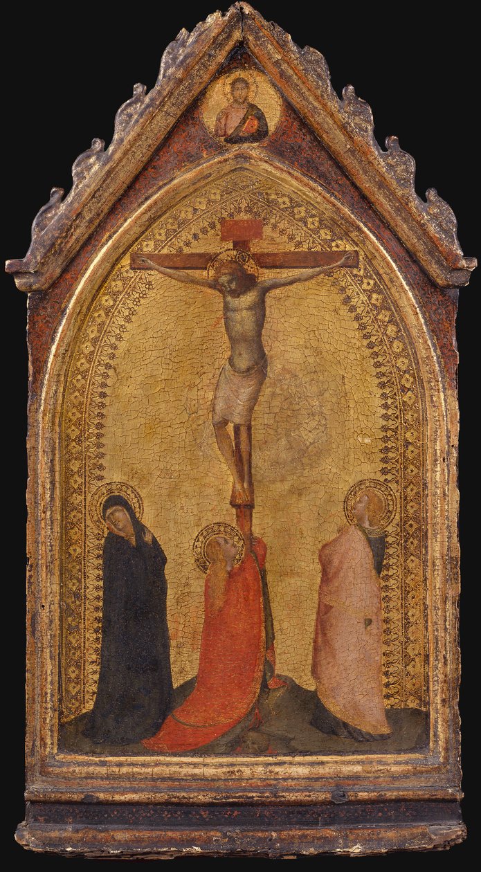 La Crucifixion avec Marie-Madeleine, la Madone et Jean l