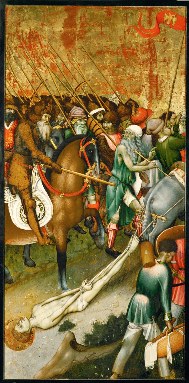Quatre scènes du martyre de saint Georges ... - Bernardo Martorell