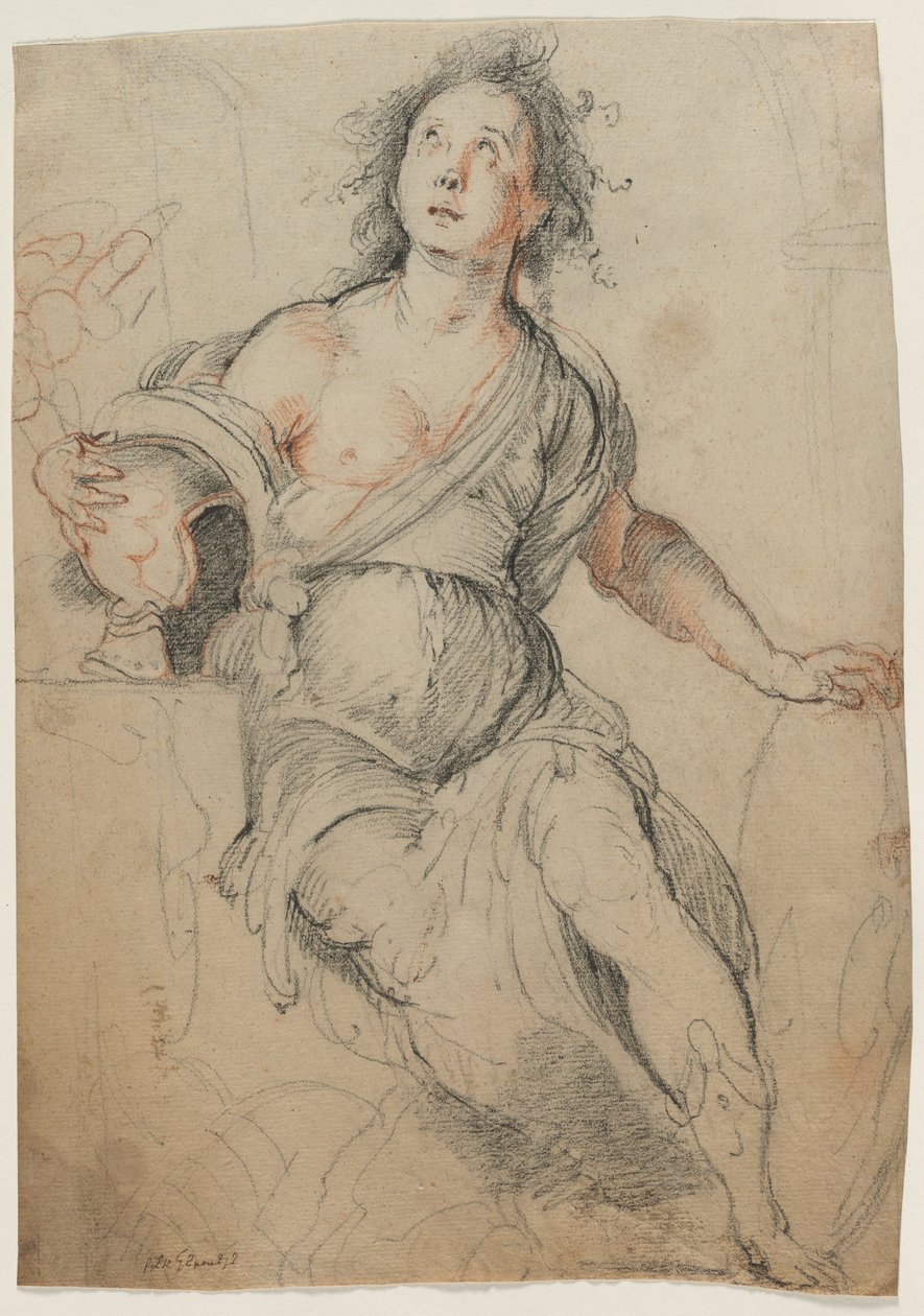 Figure allégorique - Bernardo Strozzi