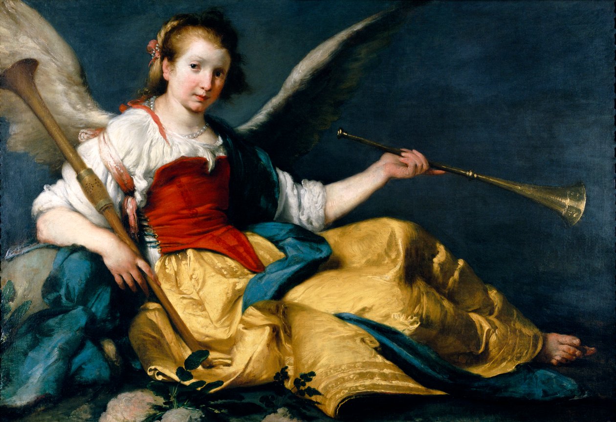 Une Allégorie de la Renommée - Bernardo Strozzi