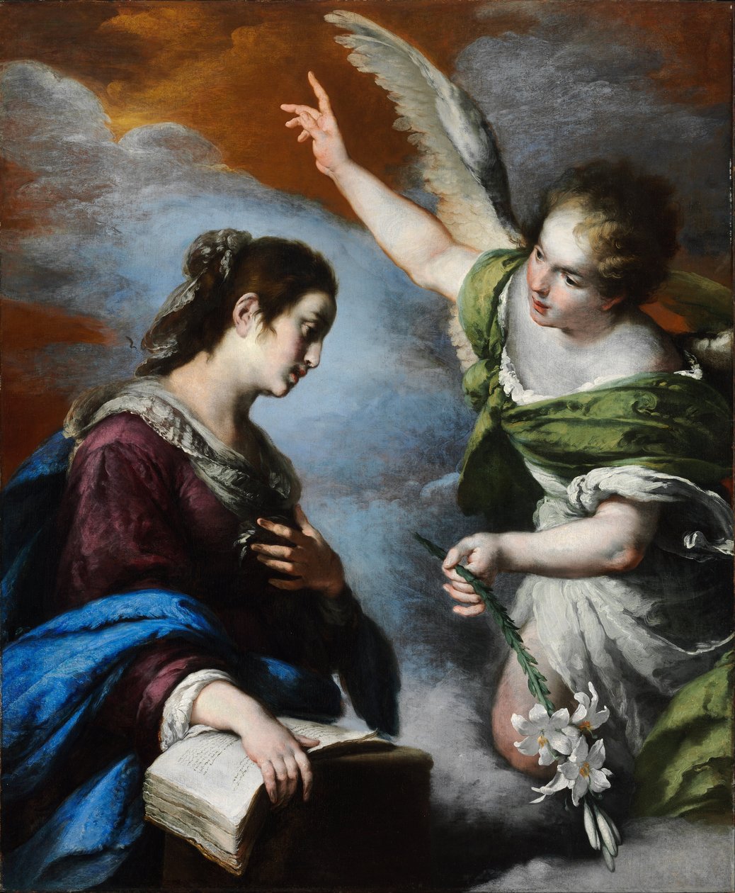 Annonciation - Bernardo Strozzi