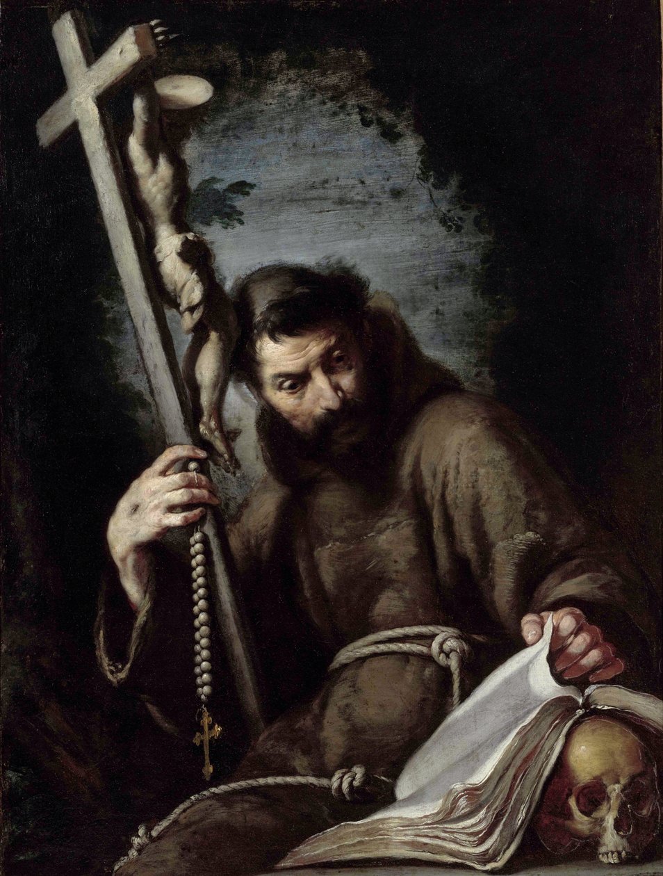Saint Francois (1182-1226) - Saint Francis - Bernardo Strozzi