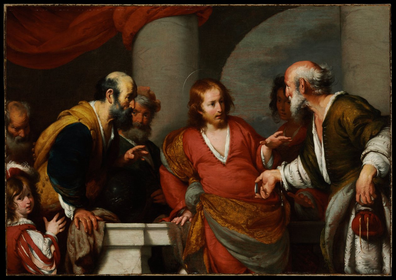 Le Tribut - Bernardo Strozzi