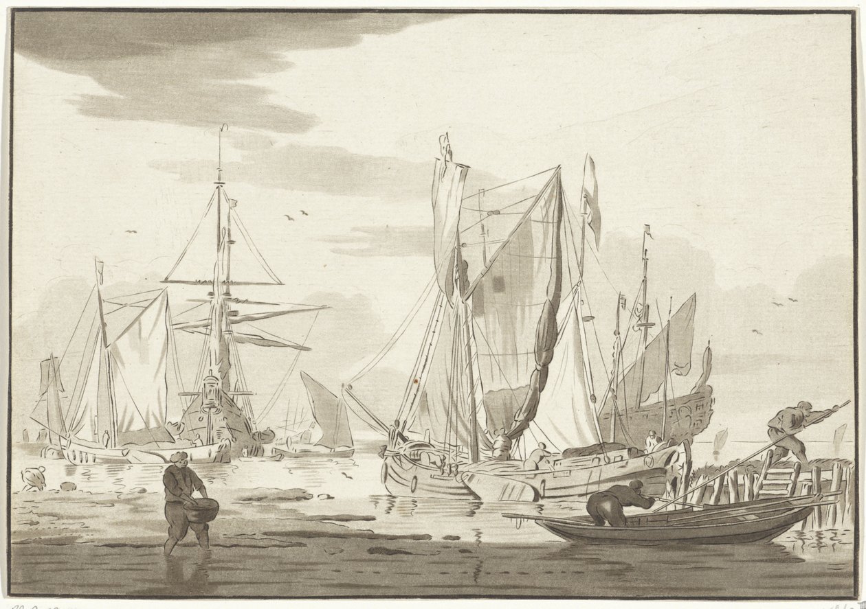 Déchargement des navires amarrés - Bernhard Schreuder