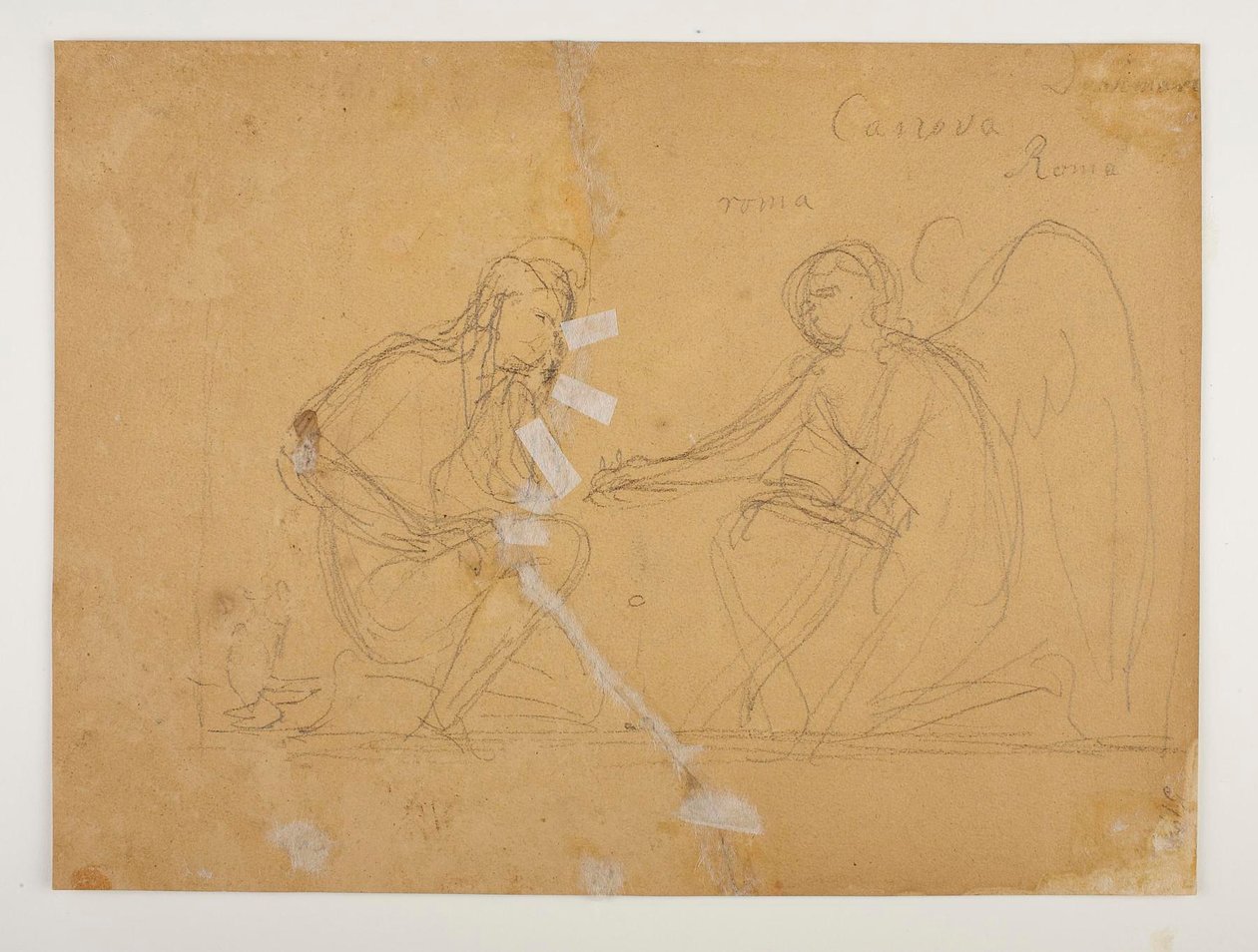 Cupid und Ganymede spielen Terre - Bertel Thorvaldsen