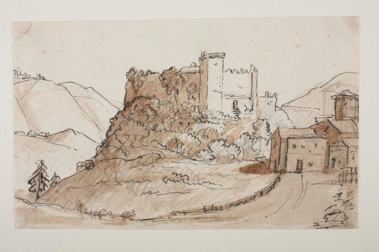 Paysage de montagne - Bertel Thorvaldsen