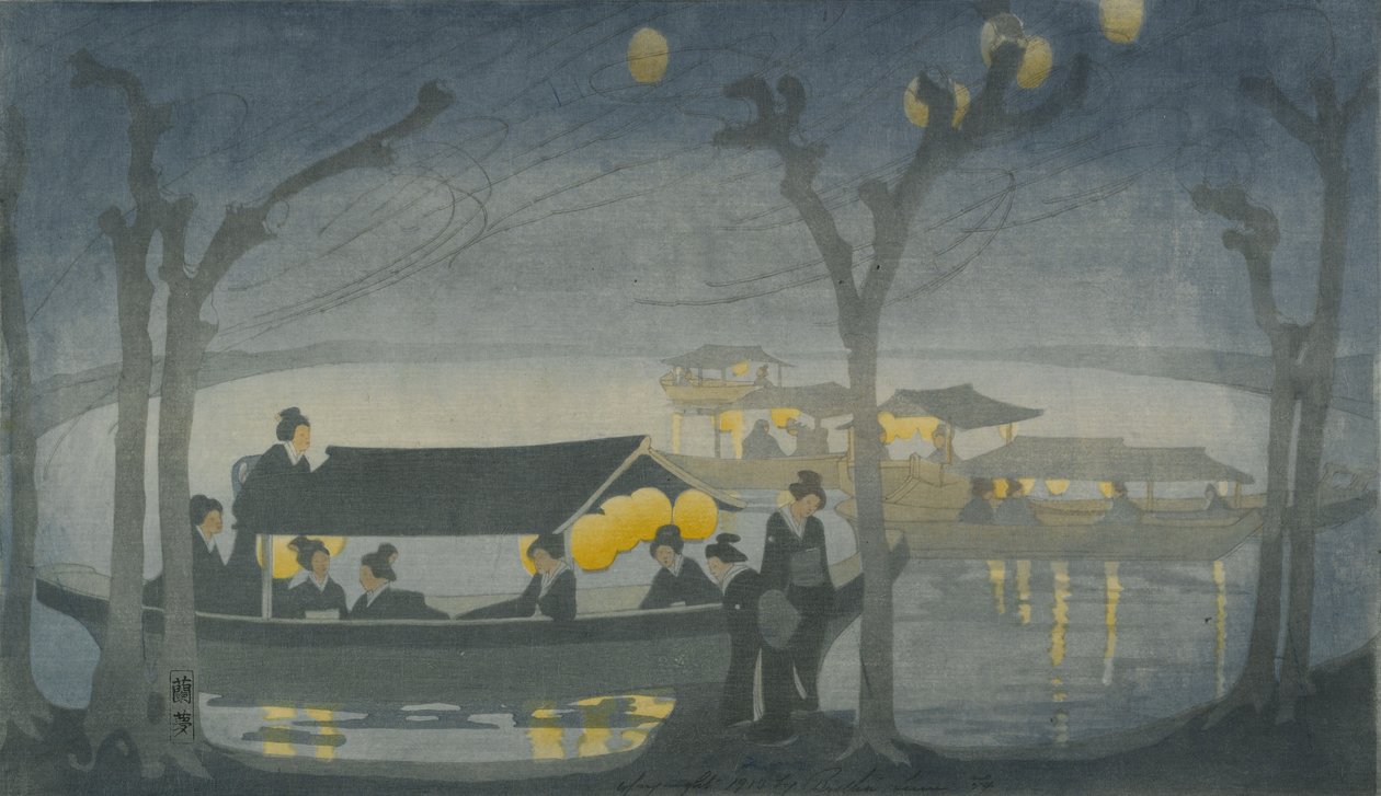 Sur la rivière - Bertha Boynton Lum