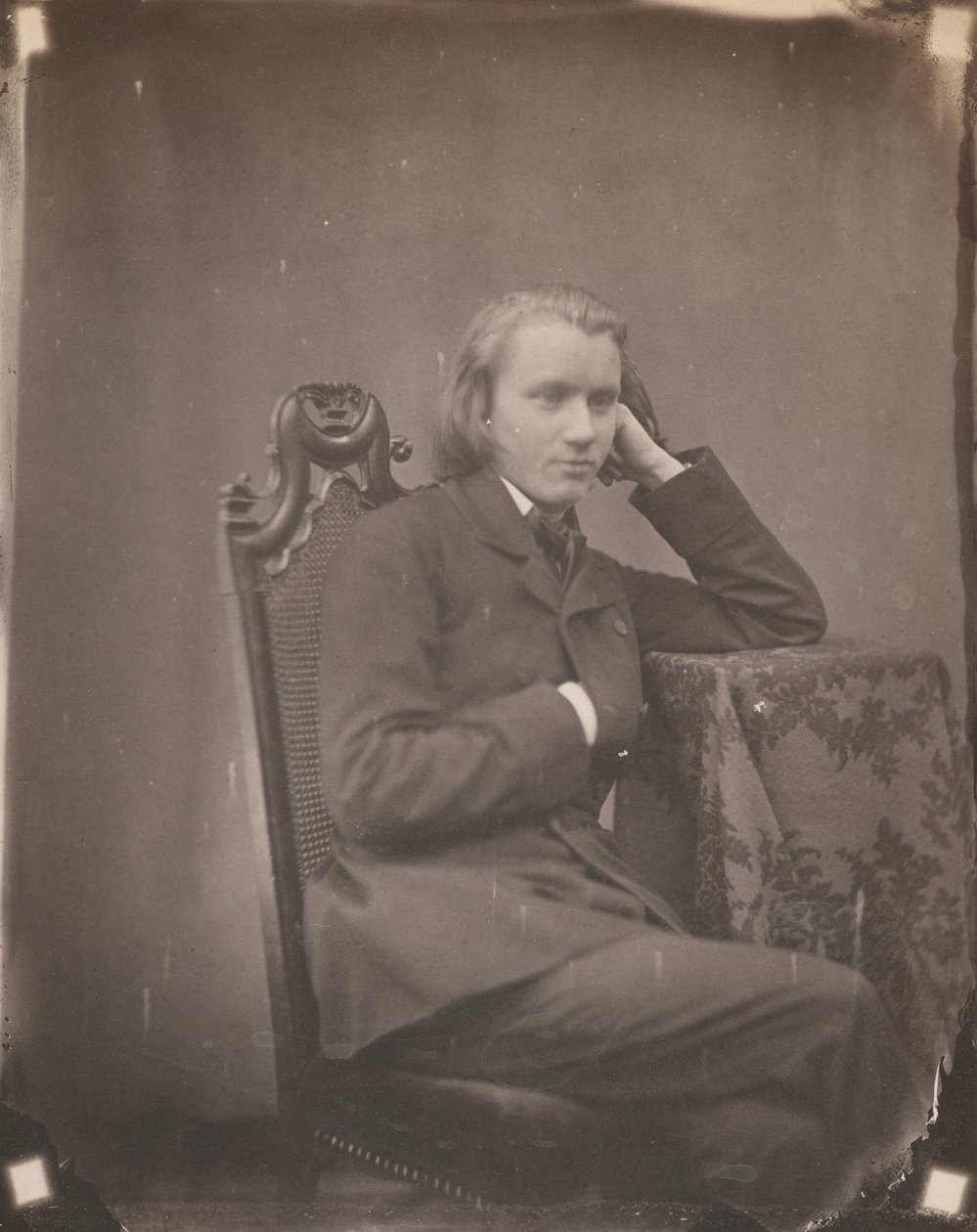 Johannes Brahms, Leipzig,1853 (photo) - Bertha Wehnert Beckmann