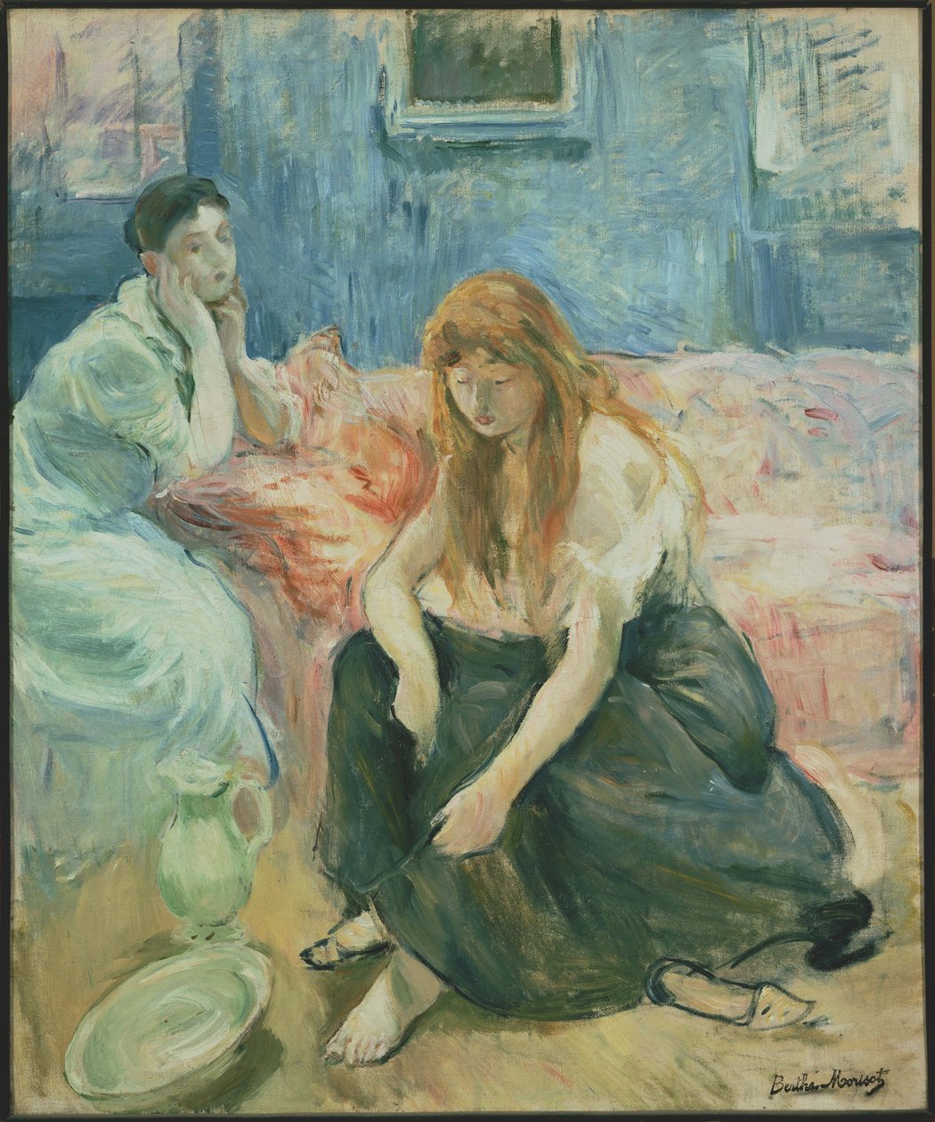 Jeunes femmes à leur toilette (titre donné par l