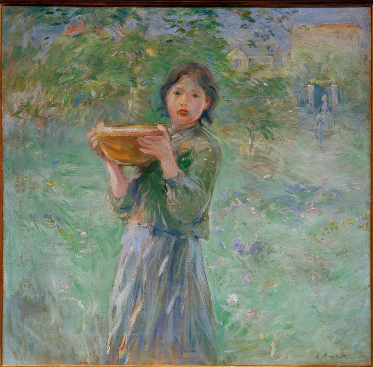 Le bol de lait - Berthe Morisot