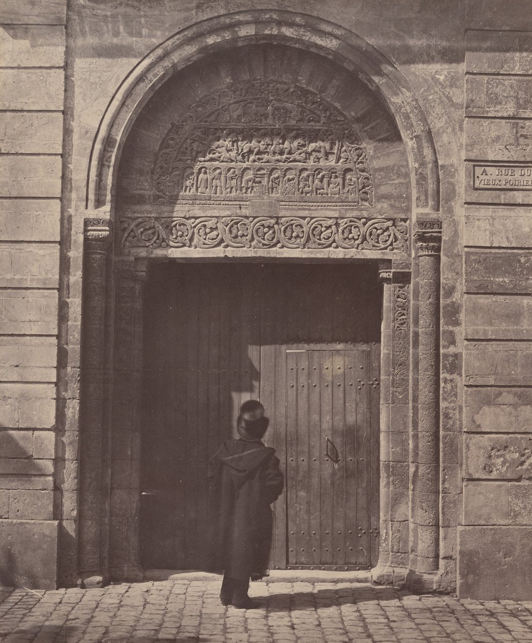 The Portal of Saint Ursinus at Bourges, rue du Vieux Poirier - Bisson Frères