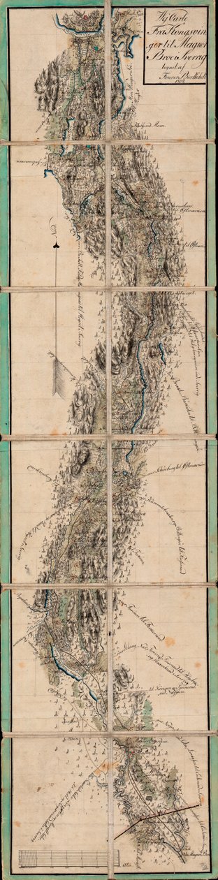 Carte de Wej de Kongsvinger à Magnor Broe - Bjerkebek