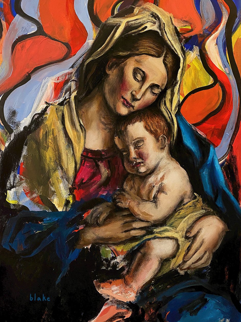 Madone et enfant - Blake Munch