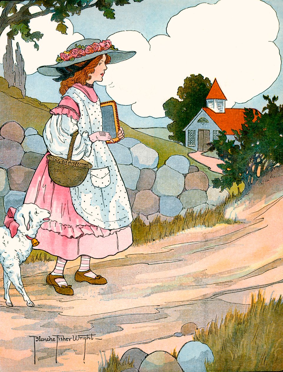 Mary avait un petit agneau - Blanche Fisher Wright