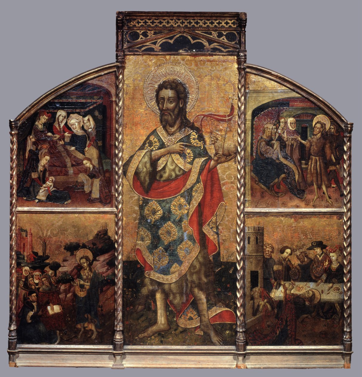 Retable de Saint Jean-Baptiste, c.1440 - Blasco de Granen