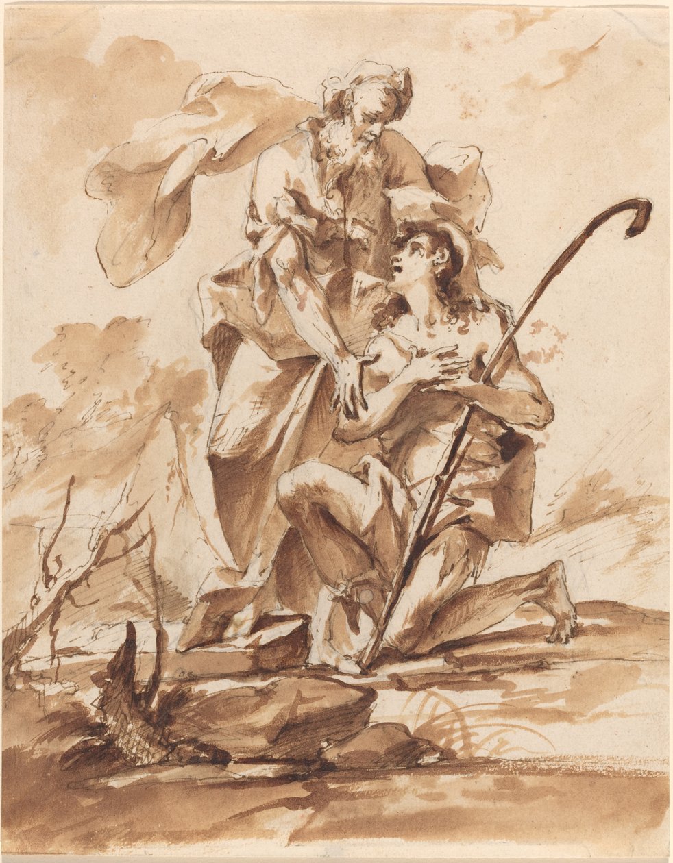 Retour du fils prodigue - Bohemian 18th Century