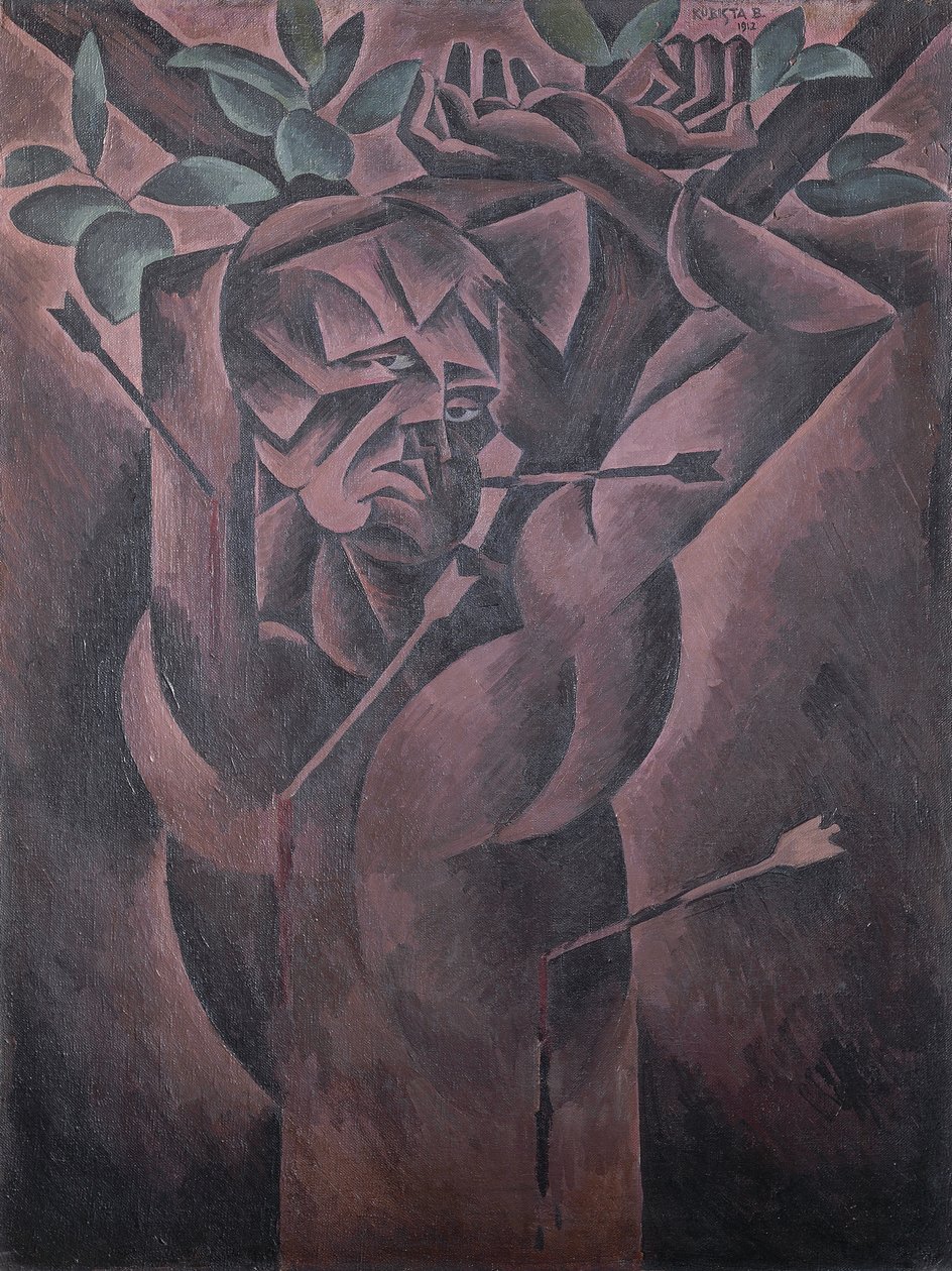 Saint Sébastien - Bohumil Kubišta