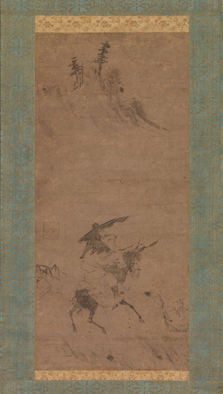 Su Shi à dos d
