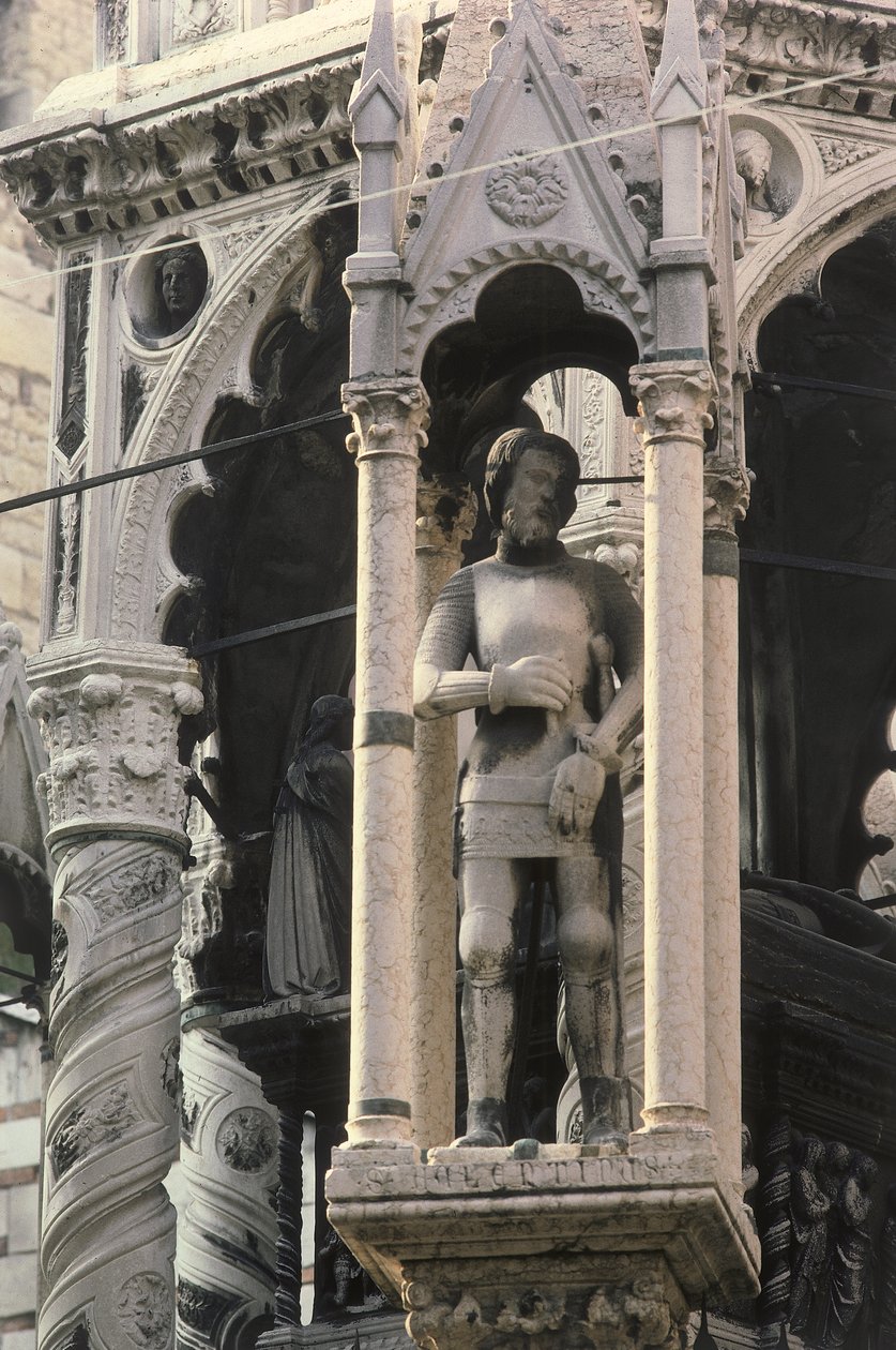 Détail du tombeau des Scaliger, 1277-1387 - Bonino da Campione