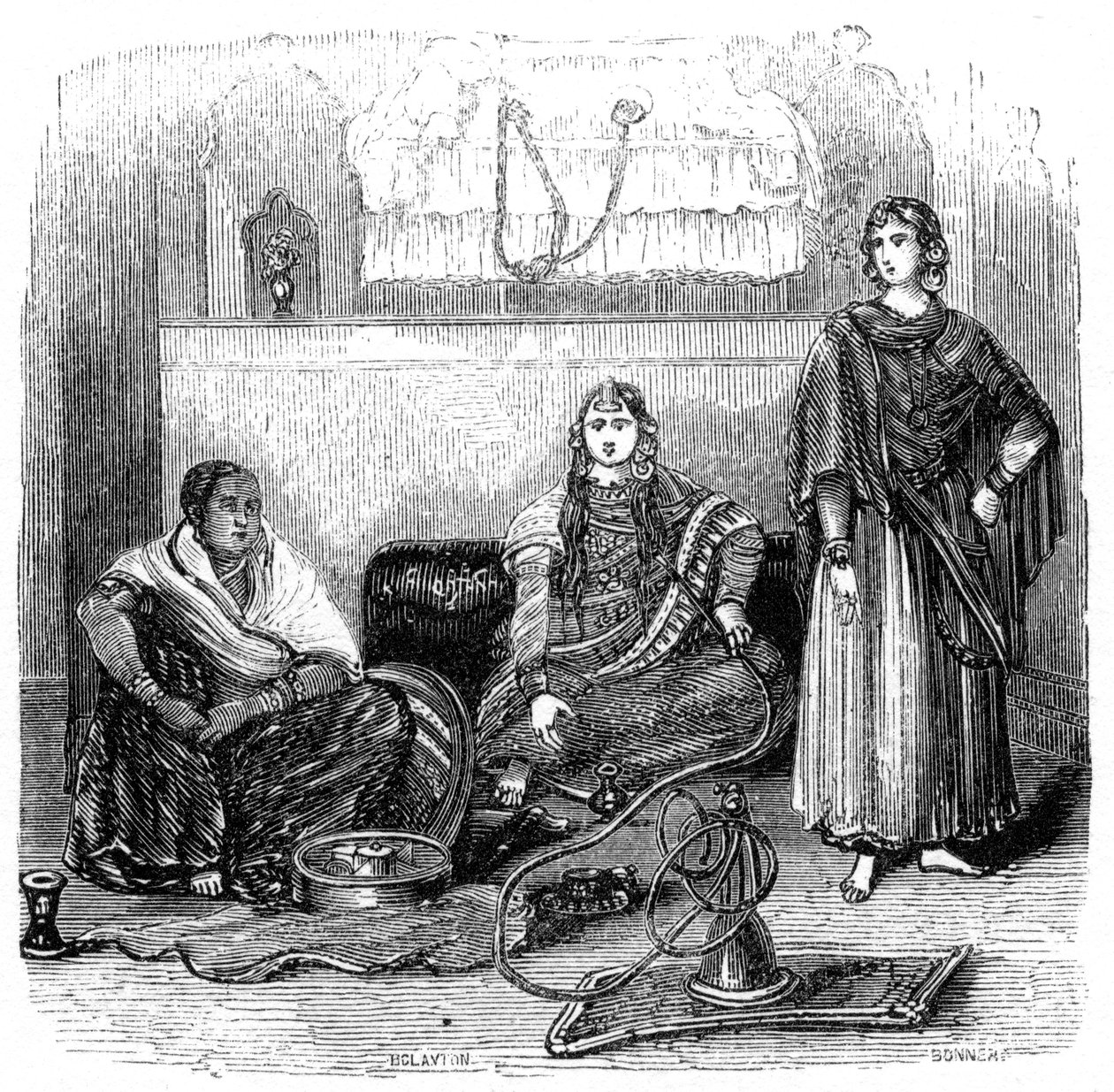 Le Zenana, 1847 - Bonner