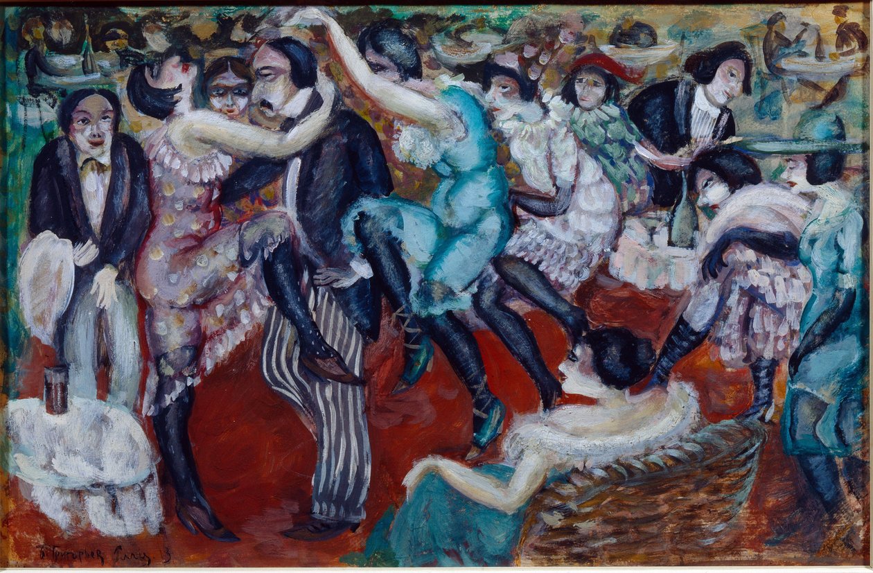 Café chantant - Boris Dmitrievich Grigoriev
