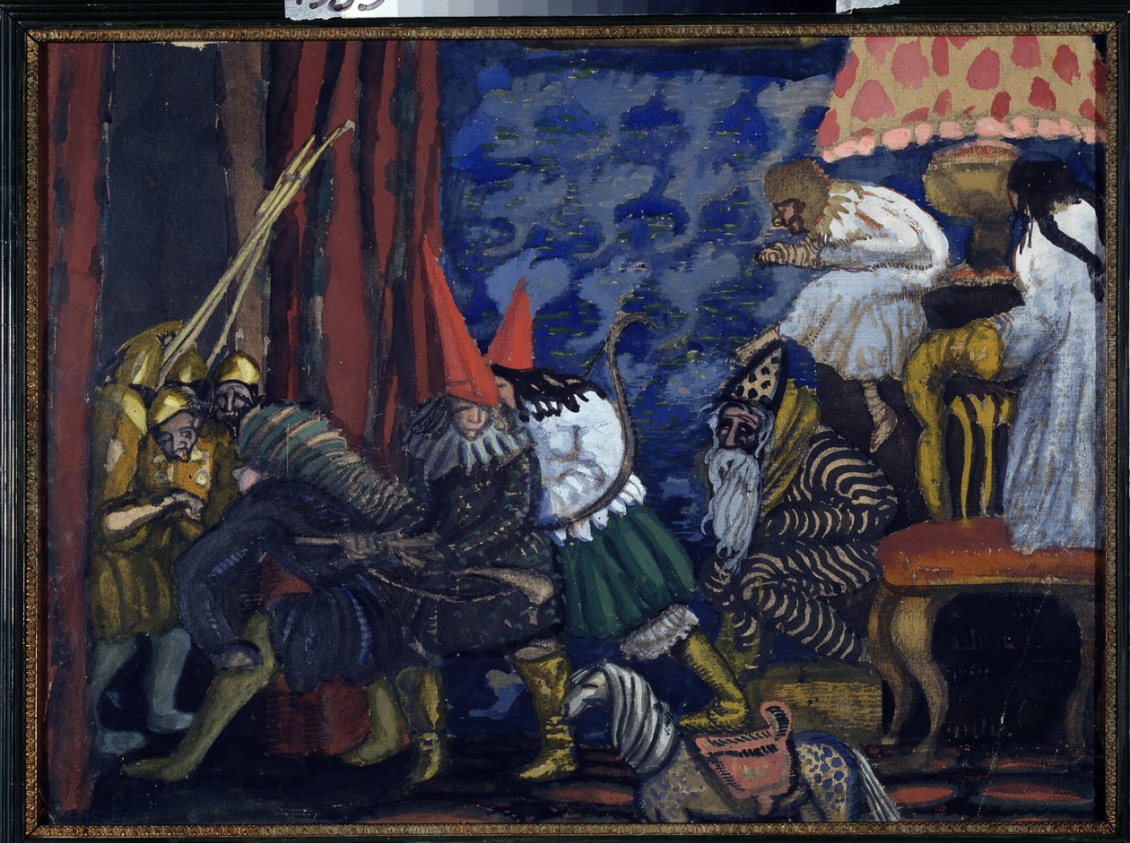 Un spectacle de bateau - Boris Dmitrievich Grigoriev