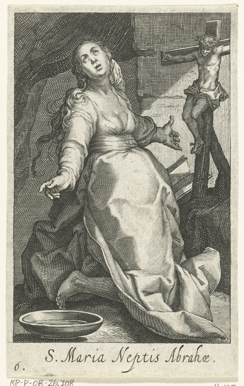 Sainte Marie en ermite - Boëtius Adamsz. Bolswert