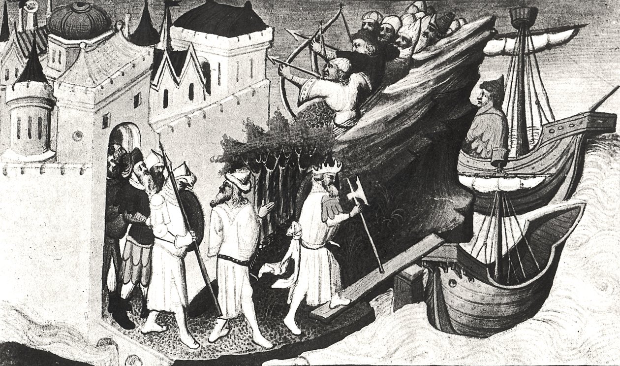 Ms Fr 2810 f.72, Les soldats du Grand Khan prennent l