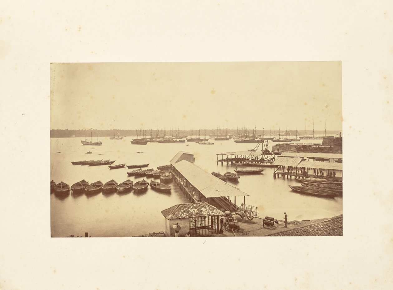 Scène portuaire - Bourne and Shepherd
