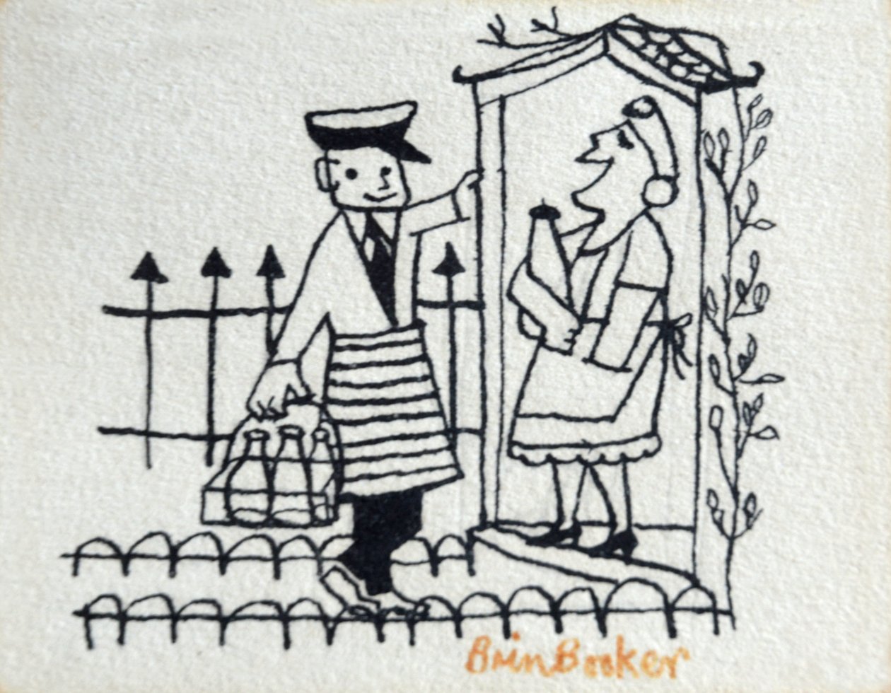 Le laitier - Brenda Brin Booker