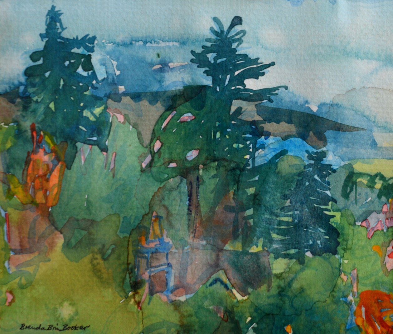 Vue des toits - Brenda Brin Booker