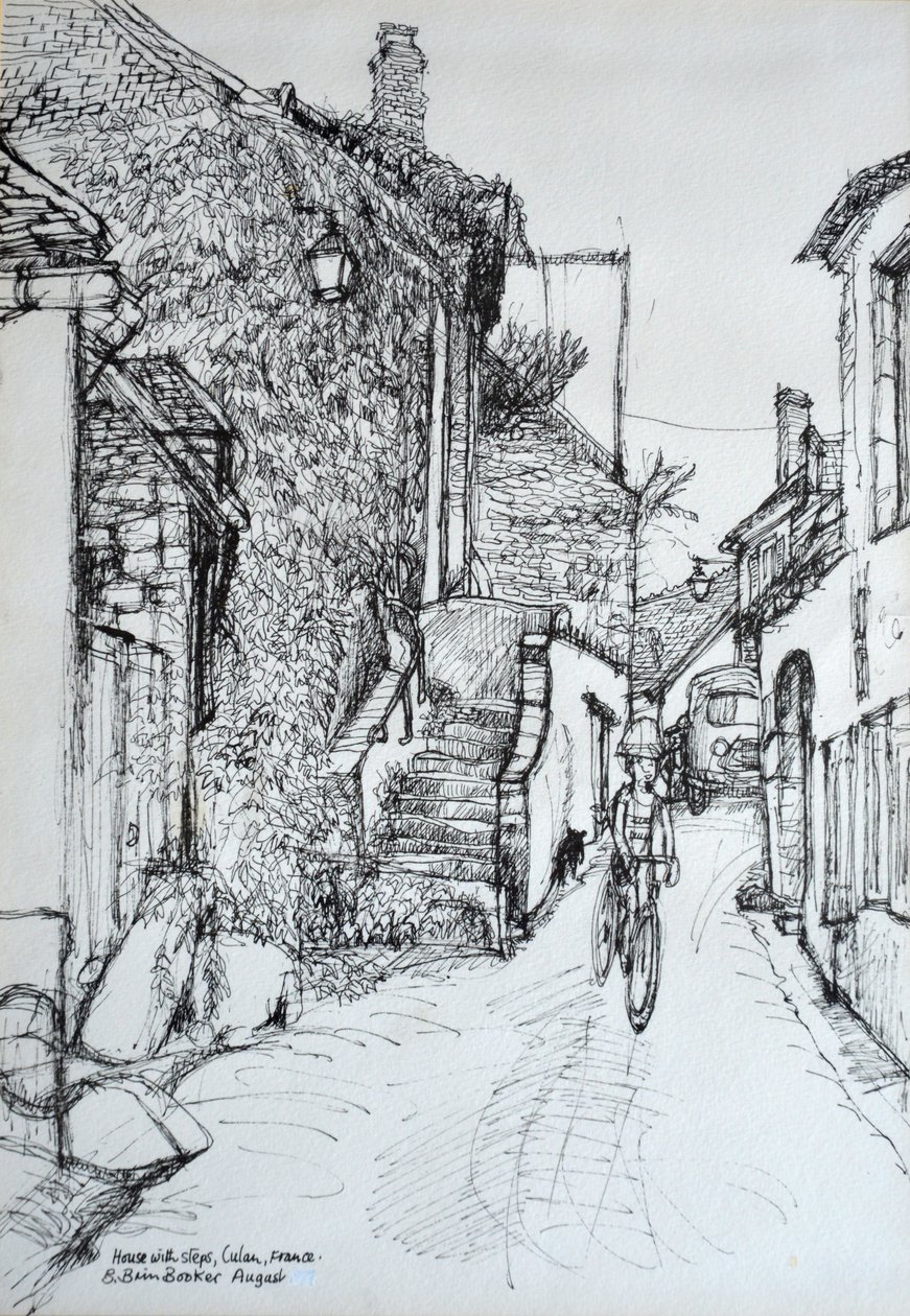 Maison avec escaliers, Culen, France - Brenda Brin Booker